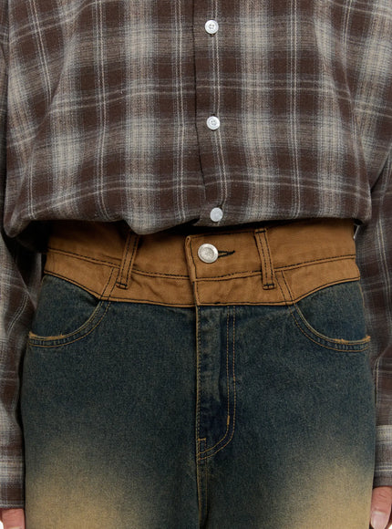 mens-two-tone-flare-jeans-in512