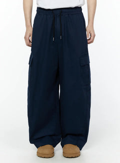 mens-wide-cargo-pants-dark-blue-iy506