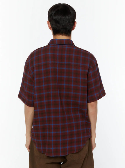 mens-rolled-sleeve-plaid-shirt-iu515