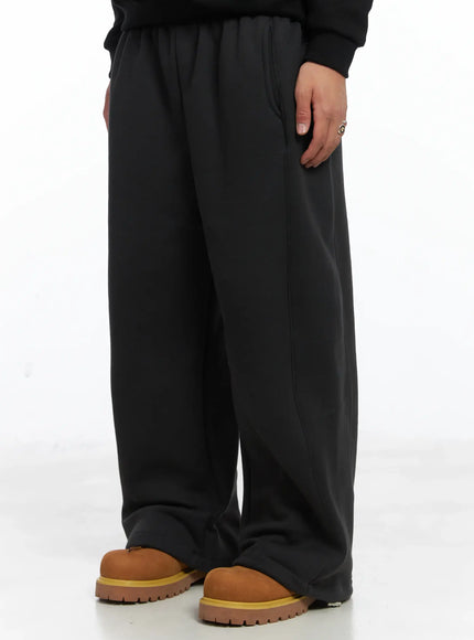 mens-basic-logo-embroidered-fleece-lined-sweatpants-ij512