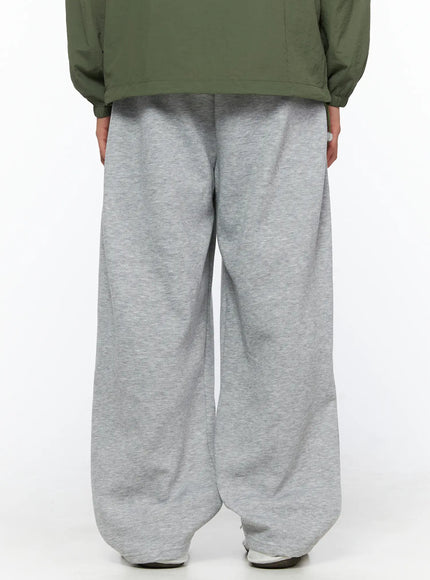 Men's Oversized Pintuck Sweatpants IL520