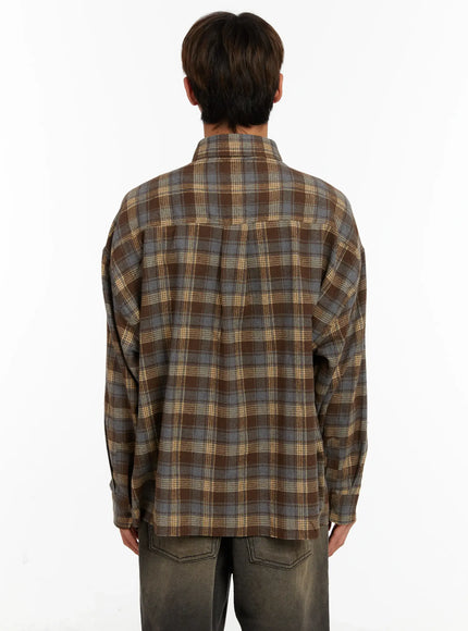 mens-casual-checkered-shirt-id523
