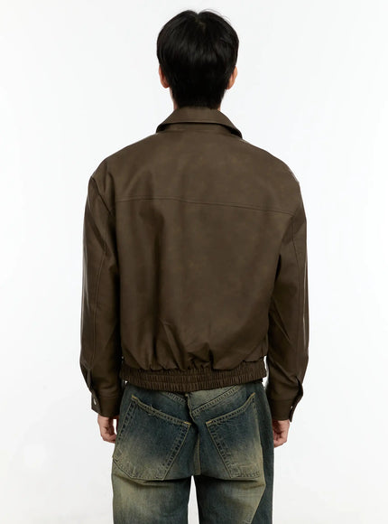 mens-textured-faux-leather-jacket-in503