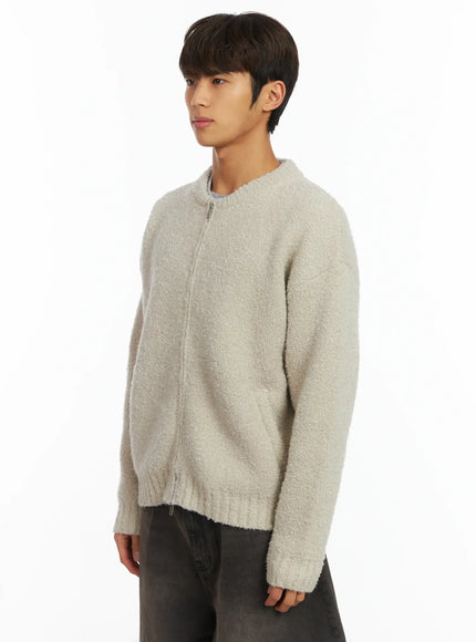 mens-boucle-zip-up-cardigan-ij514