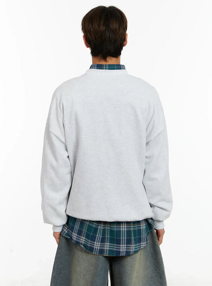 mens-star-print-crewneck-fleece-sweatshirt-id524