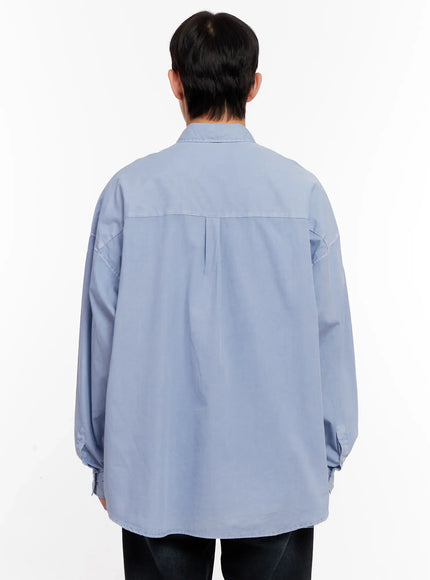 mens-relaxed-fit-blue-cotton-shirt-io528