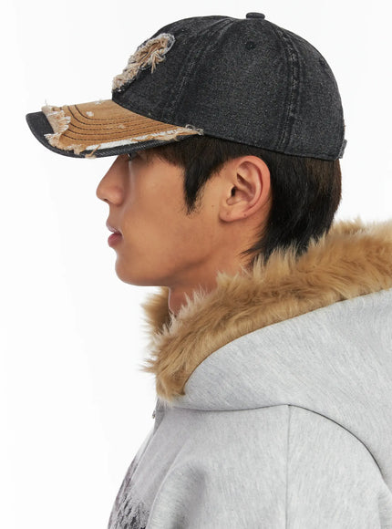 mens-vintage-distressed-denim-baseball-cap-id511