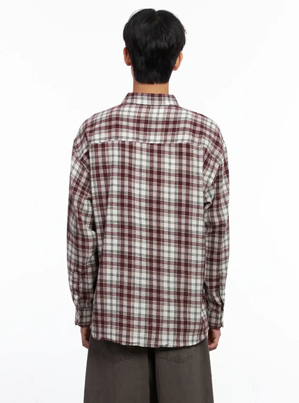 mens-classic-plaid-button-up-shirt-is519