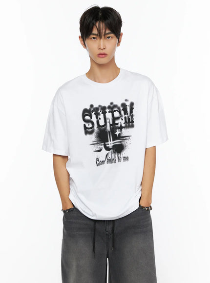 Men's Relaxed-Fit Graphic T-Shirt IL520