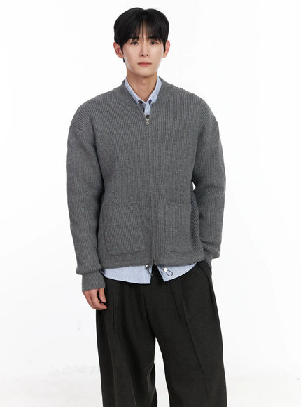 mens-casual-zip-up-knit-cardigan-ij521