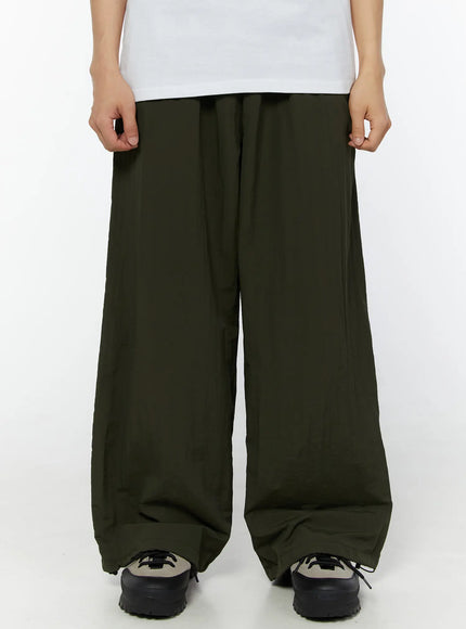 mens-stripe-track-pants-dark-green-iu518