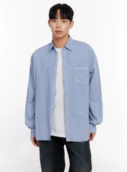 mens-relaxed-fit-blue-cotton-shirt-io528