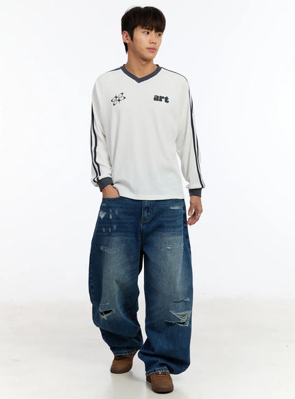 mens-waffle-knit-track-long-sleeve-tee-im530