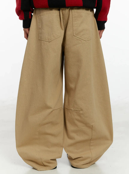 mens-curved-fit-beige-wide-leg-pants-id523