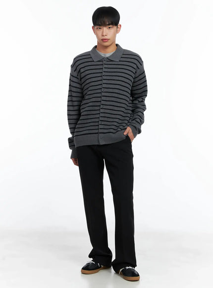 mens-stripe-knit-collared-cardigan-in518-1