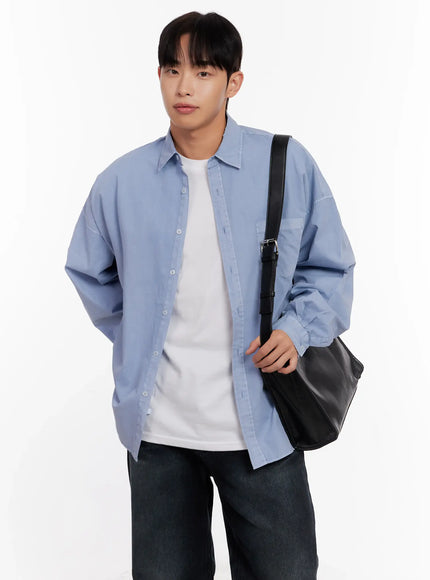 mens-relaxed-fit-blue-cotton-shirt-io528