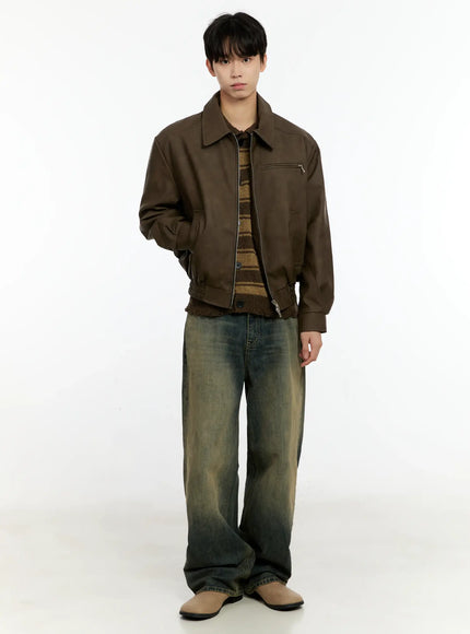 mens-textured-faux-leather-jacket-in503