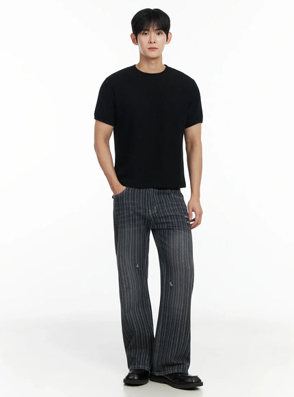 mens-basic-waffle-knit-tee-if516