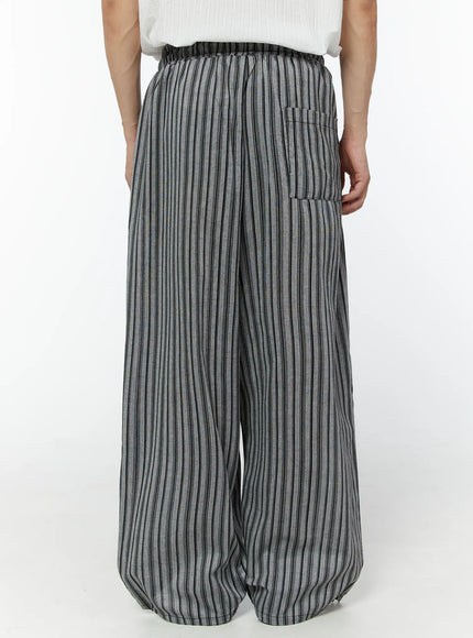 mens-striped-linen-balloon-fit-pants-black-iu504