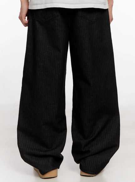 mens-herringbone-wide-leg-jeans-black-io523