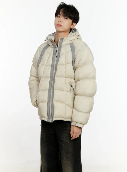 mens-color-block-puffer-jacket-light-beige-io531