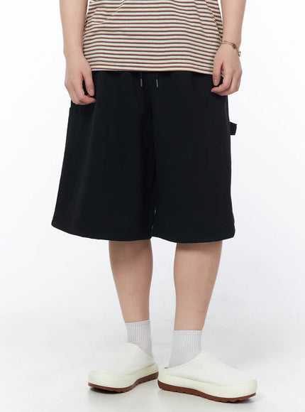 mens-relaxed-fit-bermuda-shorts-black-iy522