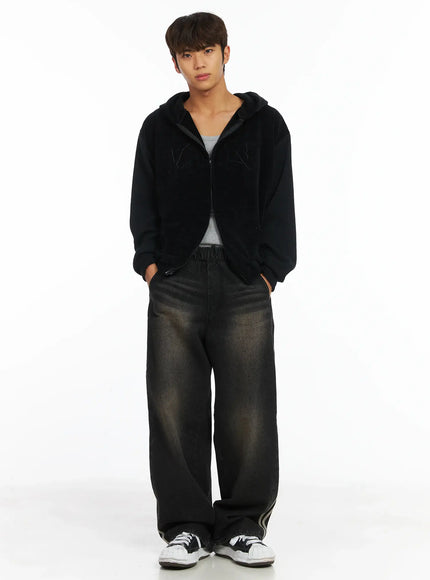 mens-track-wide-leg-jeans-ij514