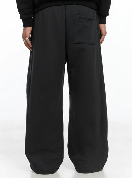 mens-basic-logo-embroidered-fleece-lined-sweatpants-ij512