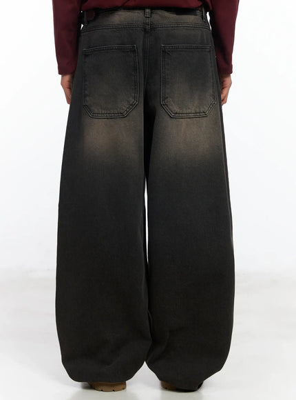 mens-dark-wash-vintage-jeans-if506