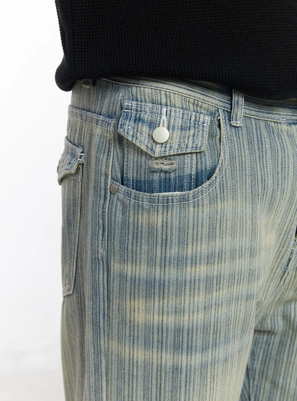 men-s-striped-brushed-washed-jeans-if504