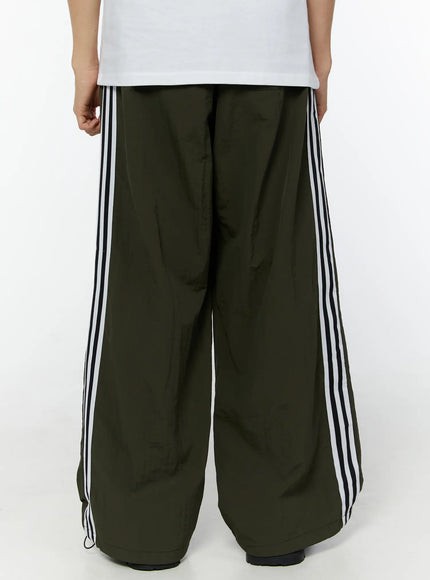 mens-stripe-track-pants-dark-green-iu518