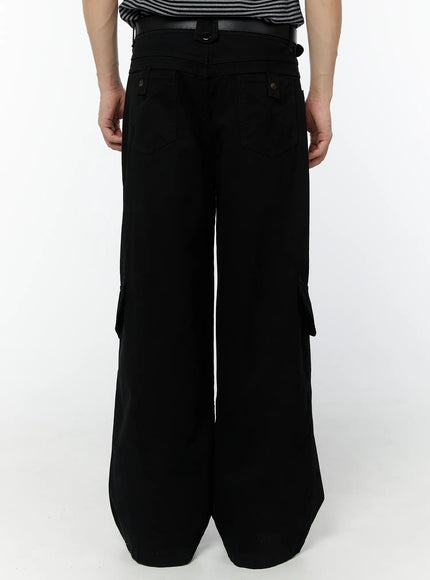mens-wide-leg-cargo-pants-black-iu504