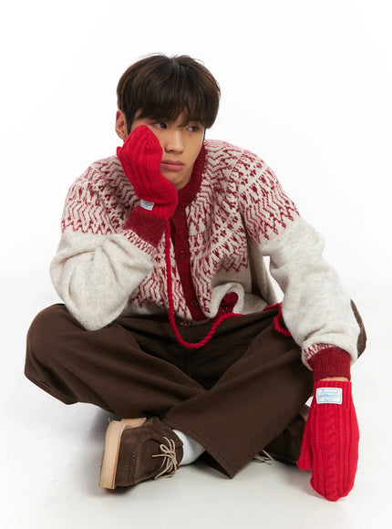 mens-brown-herringbone-wide-cotton-pants-id511