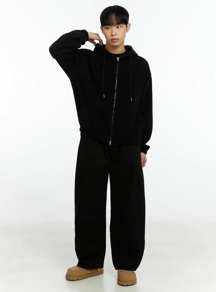 mens-corduroy-two-way-zip-up-hoodie-if510