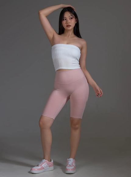 smocked-frill-tube-top-white-io517