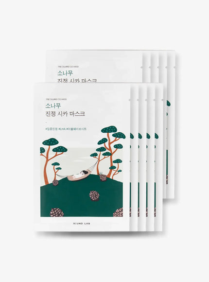 Pine Calming Cica Sheet Mask Set (27ml*10ea)