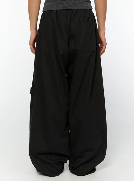 mens-eyelet-detail-wide-leg-pants-iy508-black