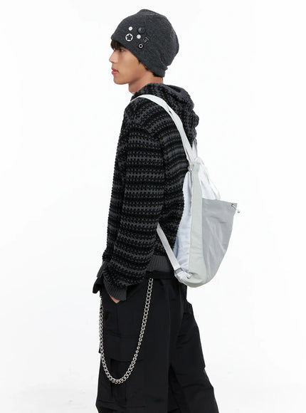 mens-striped-textured-double-zip-up-hoodie-io506