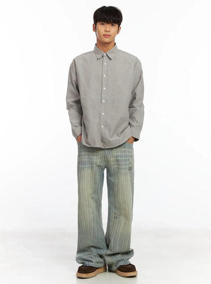 men-s-striped-brushed-washed-jeans-if504
