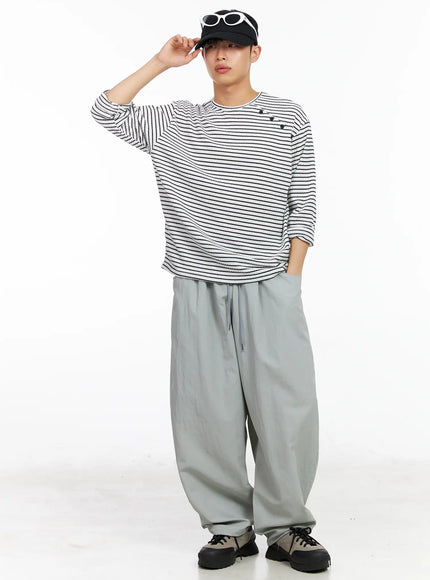 mens-nylon-embroidered-logo-pocket-pants-ia502
