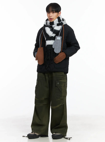 dark-green-wide-cargo-pants-id515