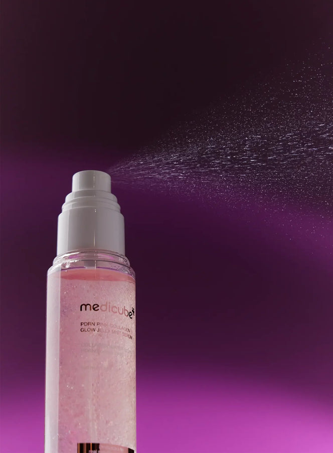 PDRN Pink Collagen Glow Jelly Mist Serum (100ml)