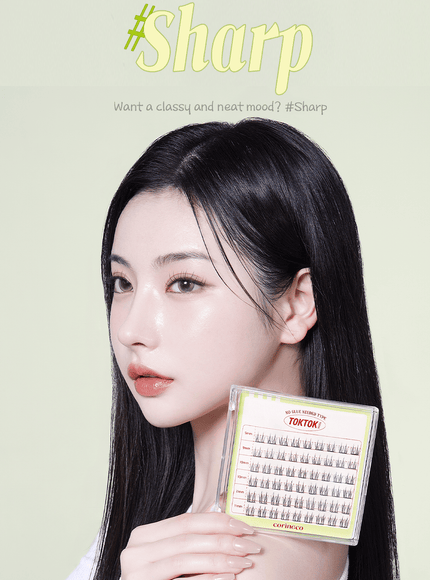 TOKTOKHARA No Glue Eyelash – Light (54pcs)