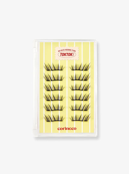 TOKTOKHARA No Glue Half Eyelash (24pcs)