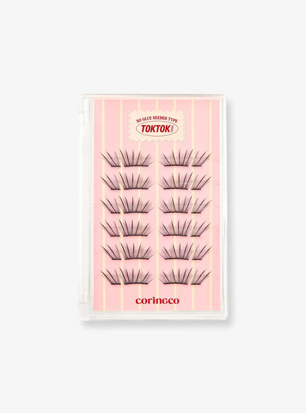 TOKTOKHARA No Glue Half Eyelash (24pcs)