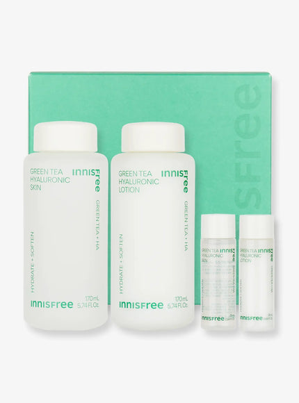 Green Tea Hyaluronic Skincare Set (170ml&25ml / 170ml&25ml)