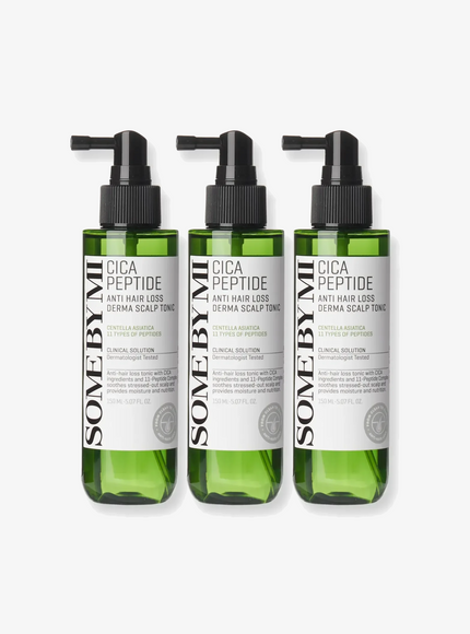 Cica Peptide Anti Hair Loss Derma Scalp Tonic Trio Set (150ml*3ea)