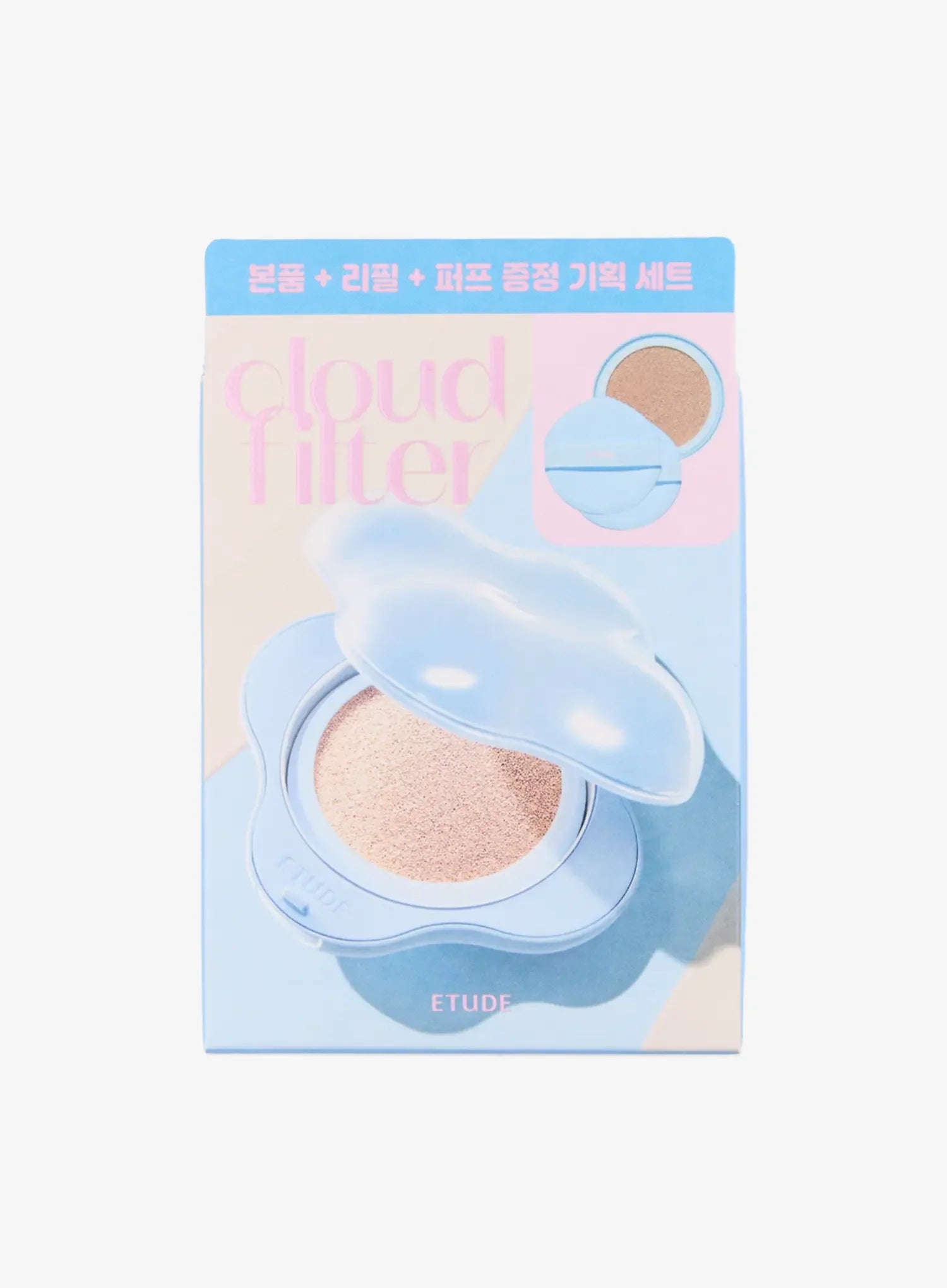 Cloud Filter Cushion Refill Set(Cushin+Refill+Puff 2ea) (30g)