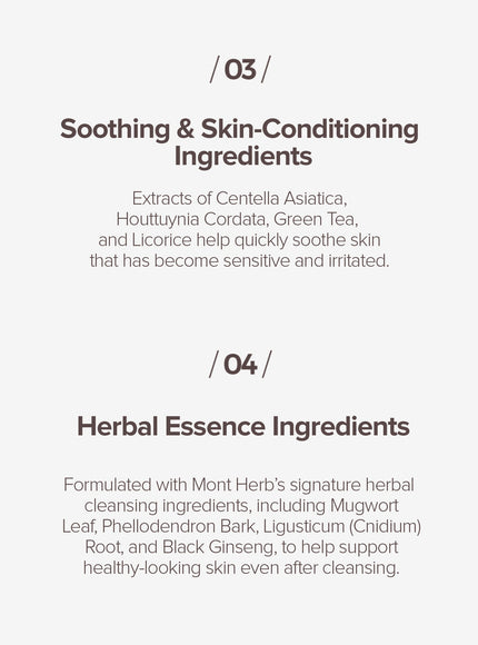 Oriental Herb Cleansing Foam (160ml)