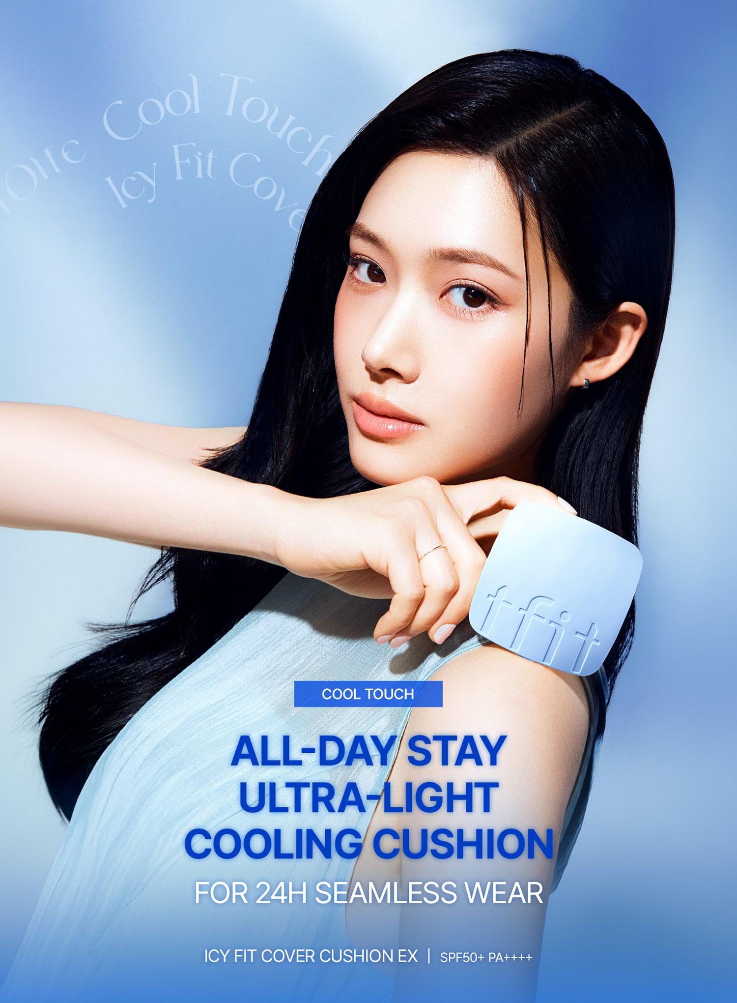 Icy Fit Cover Cushion EX (SPF50+ PA++++) (12g)